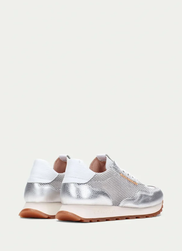 HISPANITAS Sneakers loira blanco-plata