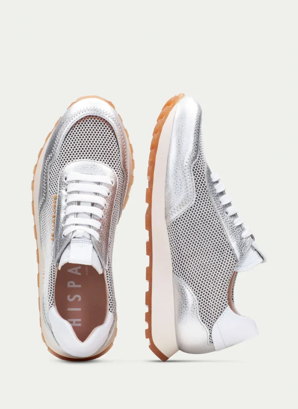 HISPANITAS Sneakers loira blanco-plata