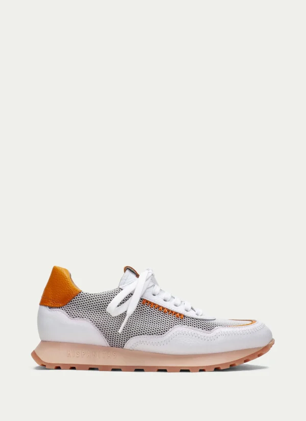 HISPANITAS Sneakers loira branco-laranja
