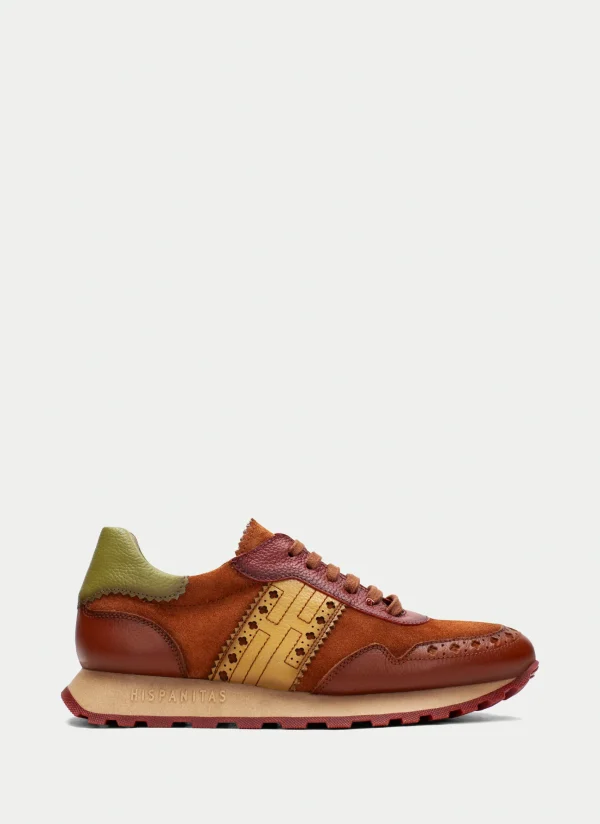 HISPANITAS Sneakers loira couro