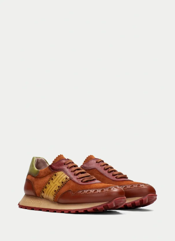 HISPANITAS Sneakers loira couro