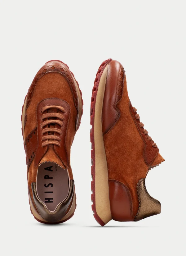 HISPANITAS Sneakers loira couro
