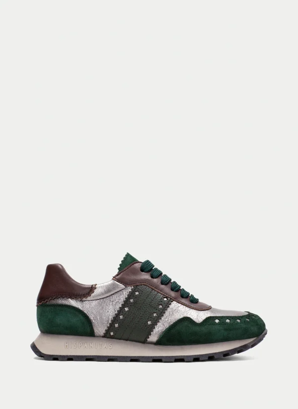 HISPANITAS Sneakers loira forest-aço-marrom