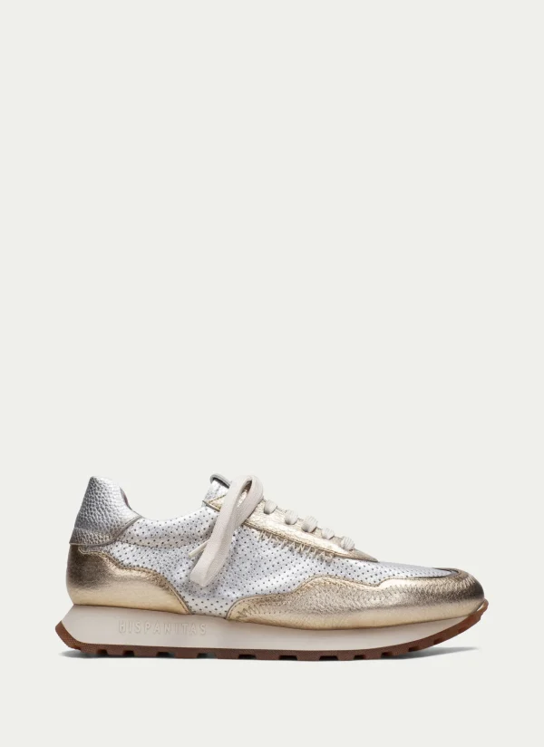 HISPANITAS Sneakers loira oro-plata