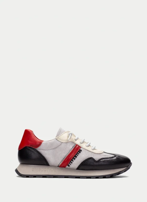 HISPANITAS Sneakers loira preto-cinzento-vermelho