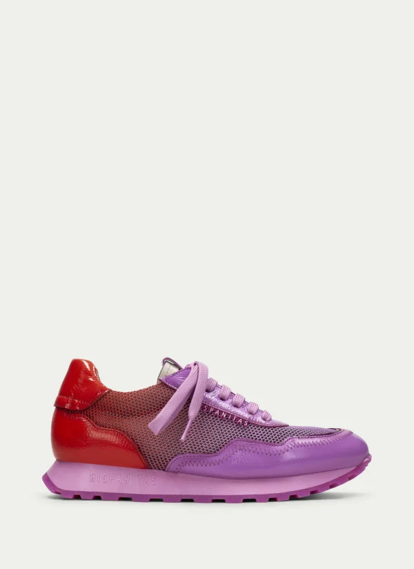 HISPANITAS Sneakers loira violet-vermelho