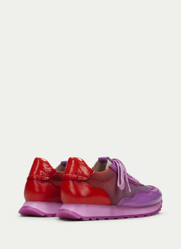HISPANITAS Sneakers loira violet-vermelho