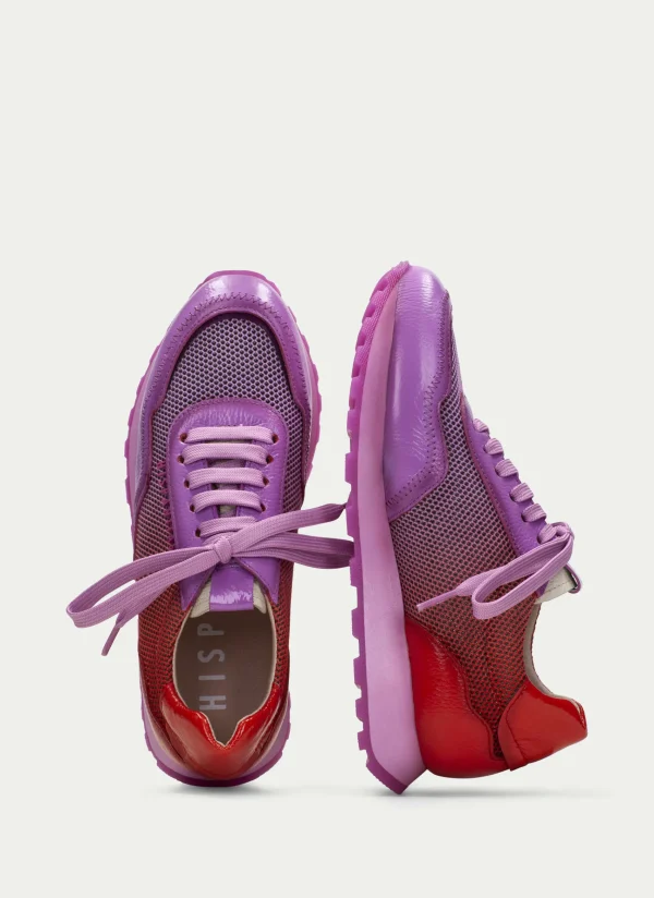 HISPANITAS Sneakers loira violet-vermelho