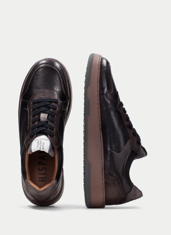 HISPANITAS Sneakers  negro-marron
