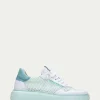 HISPANITAS Sneakers oceania branco-aquamarine