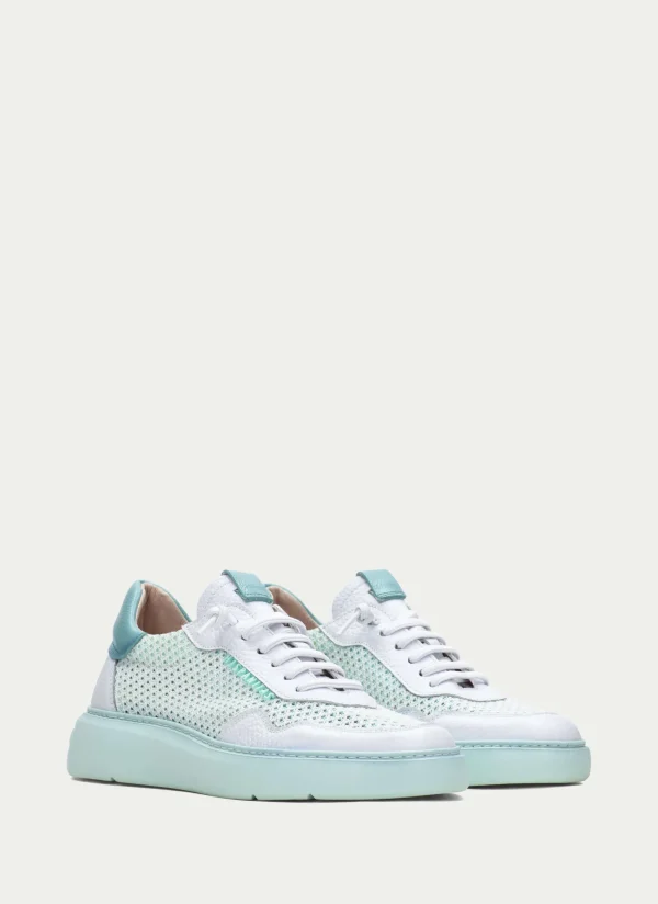 HISPANITAS Sneakers oceania branco-aquamarine