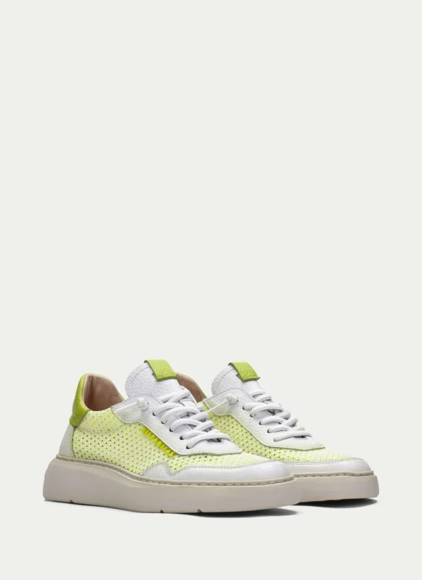HISPANITAS Sneakers oceania branco-kiwi