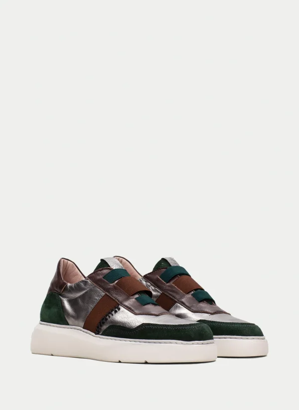 HISPANITAS Sneakers oceania forest-aço-marrom