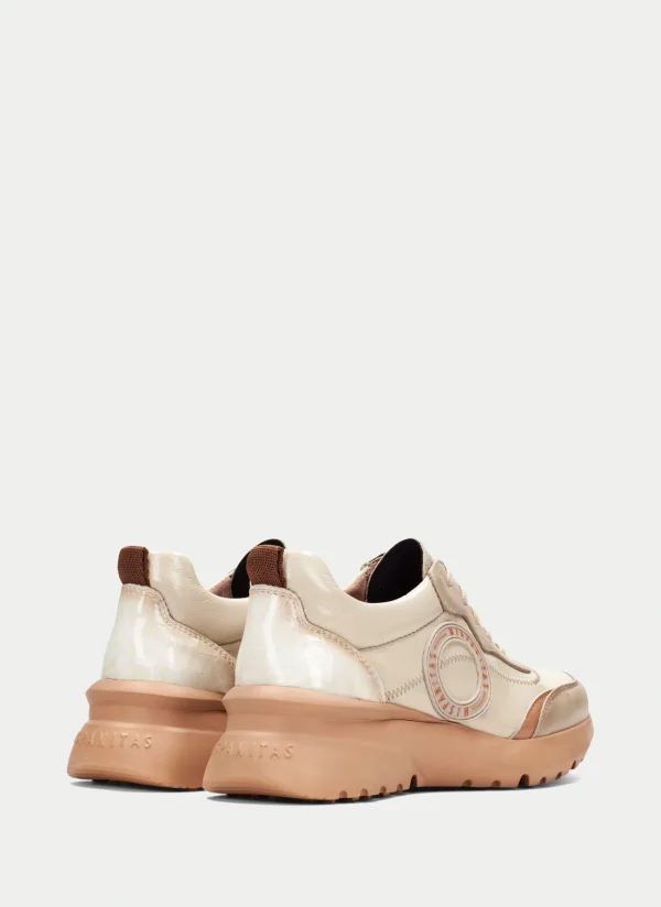 HISPANITAS Sneakers polinesia marfil