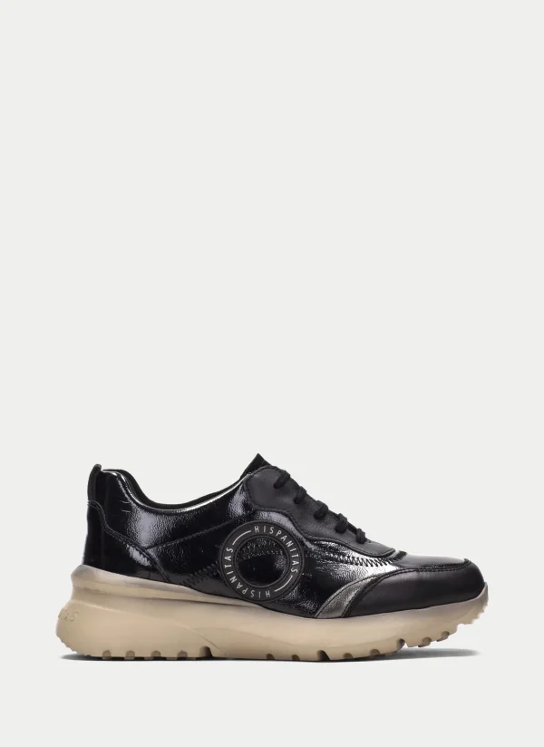 HISPANITAS Sneakers polinesia preto