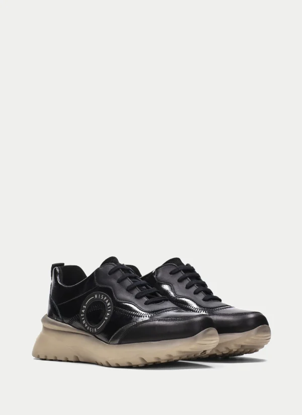 HISPANITAS Sneakers polinesia preto