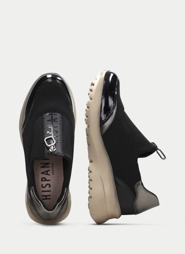 HISPANITAS Sneakers polinesia preto