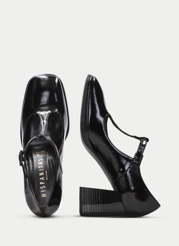 HISPANITAS T Strap monaco preto
