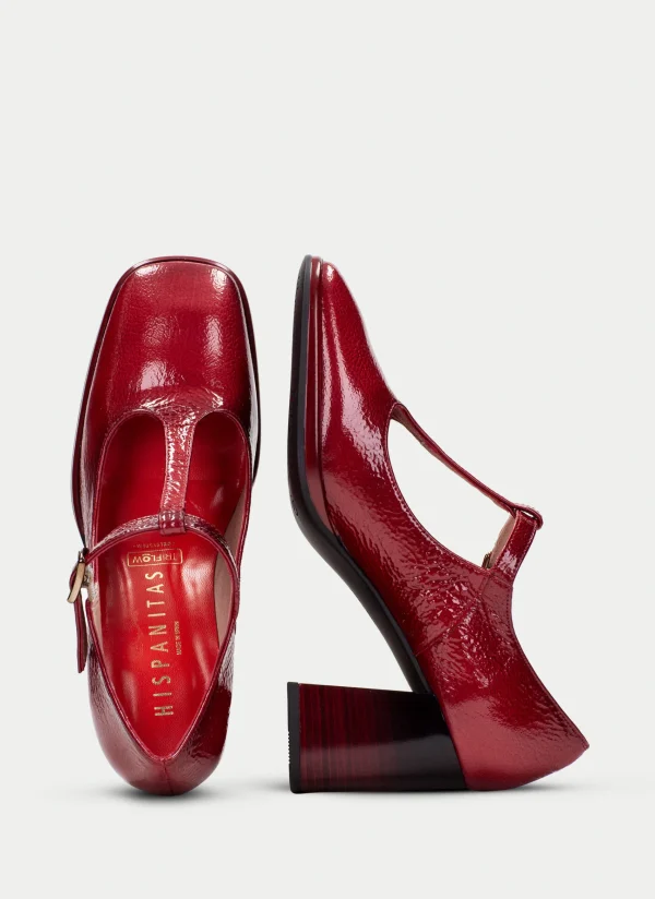 HISPANITAS T Strap monaco vermelho