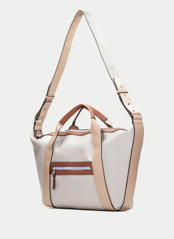 HISPANITAS Tote  cinza-areia